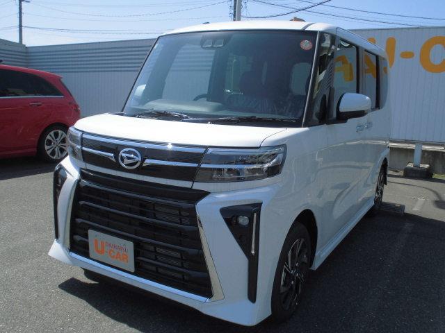 タントカスタムXR7年式 届出済み未使用車 ディスプレイオーディオ バックモニター 4km(福岡県)の中古車