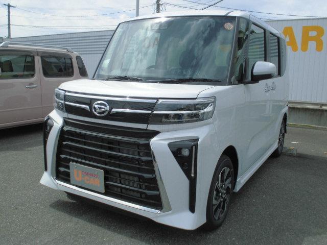 タントカスタムＸＲ７年式　届出済み未使用車　ディスプレイオーディオ　バックモニター　４ｋｍ（福岡県）の中古車