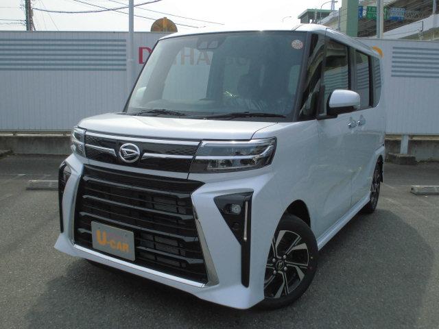 タントカスタムＸＲ７年式　届出済み未使用車　キーフリー　４ｋｍ（福岡県）の中古車