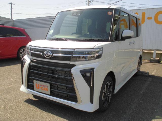タントカスタムXリミテッドR7年式 届出済み未使用車 ディスプレイオーディオ ETC 8km(福岡県)の中古車