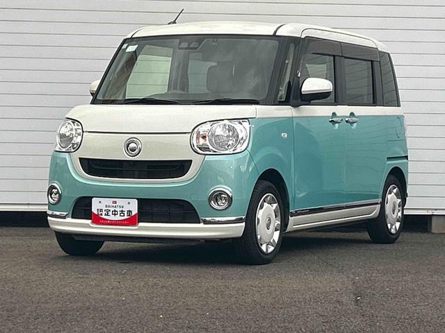 ムーヴキャンバスＸメイクアップリミテッド　ＳＡIIIインパネシフト　プッシュスタートスイッチ　電子カードキー　両側電動スライドドア　ドラレコ　カーナビ　バックモニター（パノラマモニター）　衝突被害軽減Ｂ　車線逸脱警報装置　ＡＢＳ（鹿児島県）の中古車