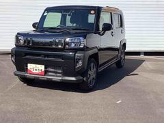 タフト 中古車 Ｇ　ダーククロムベンチャーインパネシフト　プッシュスタートスイッチ　電子カードキー　カーナビ　シートヒーター　衝突軽減ブレーキ　車線逸脱警報装置　オートハイビーム　アルミホイール　ガラスルーフ