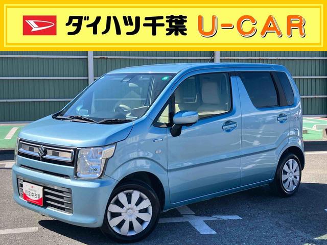ワゴンＲハイブリッドＦＸハイブリッド　ナビ／ＴＶ／ＤＶＤ／ＢＴＵＳＢ／ＡＵＸ　全周囲カメラ　ＥＴＣ　ＨＵＤ　運転席シートヒーター　オートライト　衝突軽減装置　横滑り防止装置　オートＡ／Ｃ　スマートキー　盗難防止警報　ステリモ（千葉県）の中古車