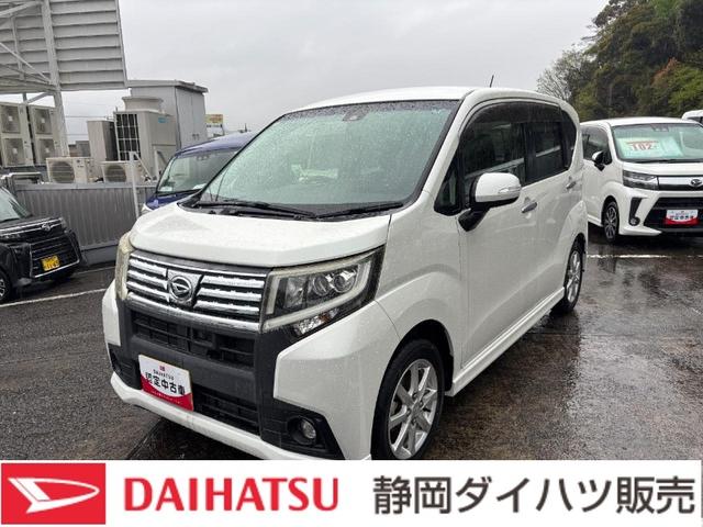 ムーヴカスタム　Ｘ　ＳＡII１４インチアルミホイール　スーパーＵＶＩＲカットガラス　ウレタンステアリングホイール　ウレタンインパネセンターシフト　ＬＥＤルームランプ（静岡県）の中古車