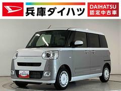 ムーヴキャンバスストライプスＧターボ　９インチディスプレイオーディオ　ＵＳＢ１年保証　９インチディスプレイオーディオ　バックカメラ　両側電動スライドドア　前後コーナーセンサー　前席シートヒーター　ホットカップホルダー　Ｂｌｕｅｔｏｏｔｈ　スマートキー　Ｑｉワイヤレス充電