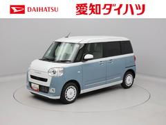 ムーヴキャンバスストライプスＧターボ　ｅｃｏＩＤＬＥ非装着車キーレス　スマートアシスト　バックカメラ