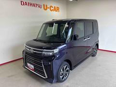 タントカスタムＸ４ＷＤ　ディスプレイオーディオ　バックカメラ　ステアリングスイッチ　オートエアコン／ライト／ハイビーム／電動ドアミラー　ＬＥＤヘッドライト／フォグランプ　両側電動スライドドア　コーナーセンサ−