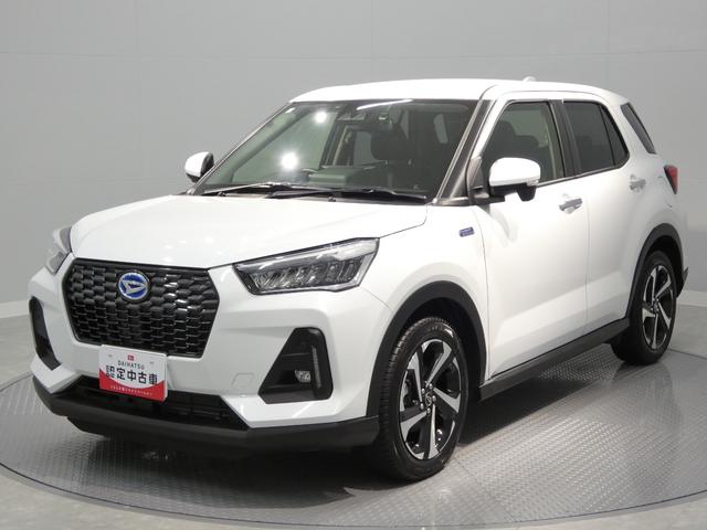 ロッキープレミアムＧ　ＨＥＶ大型ナビ　ＥＴＣ　パノラマモニター　純正エンジンスターター　ハイブリッド　　衝突回避支援システム　ＬＥＤヘッドランプ　アルミホイール（岩手県）の中古車