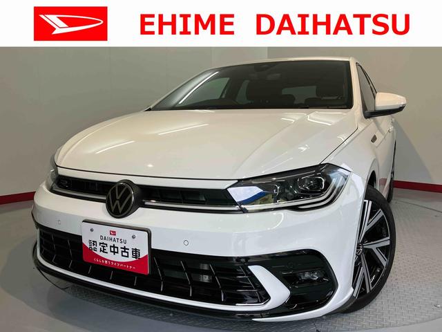 ＶＷ ポロＴＳＩ　Ｒラインプッシュスタート　アイドリングストップ　オートライト　オートマチックハイビーム　コーナーセンサー　パーキングアシスト　アダプティブクルーズコントロール　フロントフォグランプ　リヤフォグランプ　２ＷＤ（愛媛県）の中古車