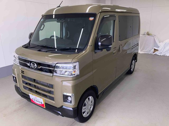 アトレーＲＳ衝突被害軽減ブレーキ　横滑り防止装置　オートマチックハイビーム　アイドリングストップ　ステアリングスイッチ　オートライト　キーフリーシステム　オートエアコン　ナビ　バックカメラ　バイザー　マット（岐阜県）の中古車