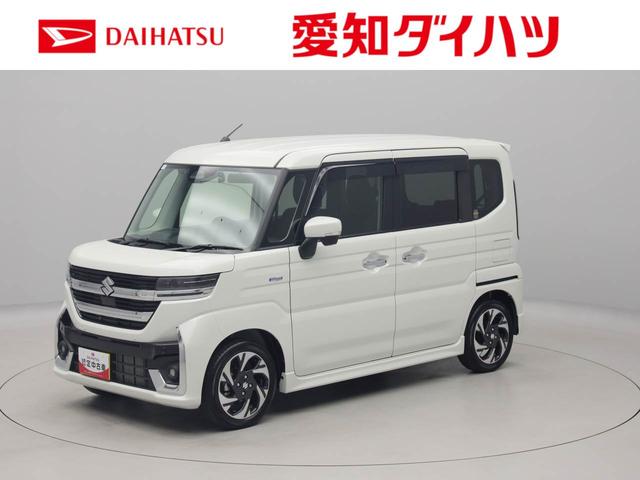 スペーシアカスタムハイブリッドXSターボドラレコ ナビ バックカメラ 全方位モニター キーフリー イモビライザー アイドリングストップ ETC 両側電動スライドドア ハイブリッド車 ターボ車 アルミホイール LEDヘッドライト ワンオーナー(愛知県)の中古車