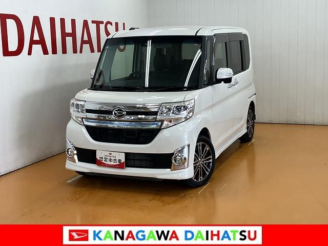 タントカスタムRS トップエディションSAIIスマアシ ミラクルオープンドア 両側オートスライドドア ステアリングスイッチ USB接続端子 Pスタート エコアイドル 横滑り防止機能 誤発進抑制機能 ETC キーフリー(神奈川県)の中古車