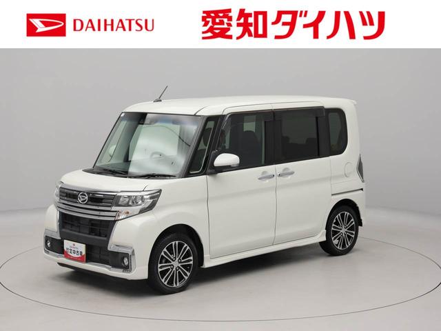 タントカスタムRS トップエディションSAIIIスマートキー アルミホイール ターボ車 両側電動スライドドアー ステアリングスィッチ(愛知県)の中古車
