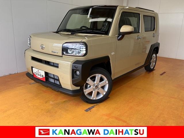 タフトＧサポカーＳワイド適合　スカイフィールトップ　全車速追従機能付ＡＣＣ　電動パーキングブレーキ　ステアリングスイッチ　シートヒーター　ＵＳＢ接続端子　Ｐスタート　コーナーセンサー　キーフリー（神奈川県）の中古車