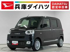 ムーヴキャンバス 中古車 セオリーＧターボ　ワンオーナー　クルコン　両側電動スライド走行無制限１年保証　両側電動スライドドア　ワンオーナー　アダプティブクルーズコントロール　前後コーナーセンサー　シートヒーター　ホットカップホルダー　オートハイビーム　ＬＥＤヘッドライト　スマートキー