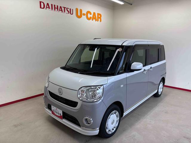 ムーヴキャンバスＸブラックインテリアリミテッド　ＳＡIII４ＷＤ　純正ナビ　パノラマモニター　ＬＥＤヘッドライト／フォグランプ　オートエアコン／ライト／ハイビーム／電動ドアミラー　ＥＴＣ　両側電動スライドドア　チルトステアリング　運転席シートリフター（秋田県）の中古車