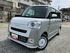 ムーヴキャンバス 中古車 ストライプスＧ２ＷＤ　ＣＶＴ　　両側電動スライドドア　シートヒーター　オートホールド機能　電動パーキングブレーキ　ベンチシート　プッシュボタンスタート　コーナーセンサー　アイドリングストップ　フォグランプ