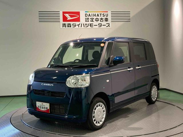 ムーヴキャンバスセオリーＸナビ　下回り防錆済み　４ＷＤ　キーフリー　スマートキー（青森県）の中古車