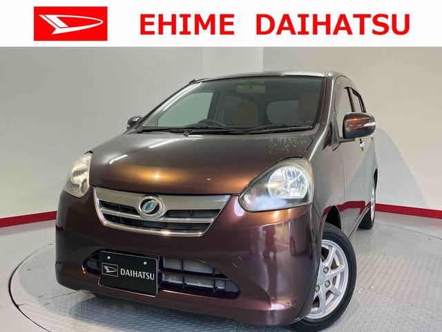 ミライースG2WD アイドリングストップ ハロゲンヘッドライト 盗難防止装置 オートエアコン 純正CDチューナー AM FM AUX 運転席・助手席エアバック 純正アルミホイール 電動格納ミラー(愛媛県)の中古車