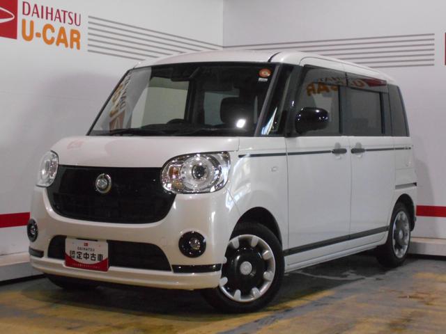 ムーヴキャンバスGブラックアクセントVS SA3 4WD 純正ナビ装着2021年モデル ダイハツ純正メモリーナビ ドライブレコーダー パノラマモニター TVコントロールキット 装着車(福井県)の中古車