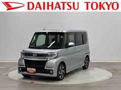 タントカスタムＲＳ　トップエディションＶＳ　ＳＡＩＩＩ　８ナビ搭載保証　まごころ保証　１年間・走行距離無制限付き　走行距離４４，３０８ｋｍ　８インチ純正ナビゲーション　パノラマモニター　ドライブレコーダー　ＥＴＣ　ＬＥＤヘッドライト　１５インチアルミホイール