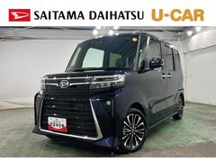 タントカスタムＲＳ　走行２３４１８キロ／ＬＥＤヘッドランプ／マット１年保証距離無制限　走行距離２３４１８キロ　純正マット　サイドエアバッグ　ＬＥＤヘッドランプ　アイドリングストップ　シートヒーター　両側電動スライドドア