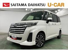 トール 中古車 カスタムＧ　ターボ　走行４５５３９キロＬＥＤヘッドランプ１年保証距離無制限　走行距離４５５３９キロ　純正マット　ＬＥＤヘッドランプ　アイドリングストップ　両側電動スライドドア　オート格納式ドアミラー　電動パーキングブレーキ　プッシュボタンスタート