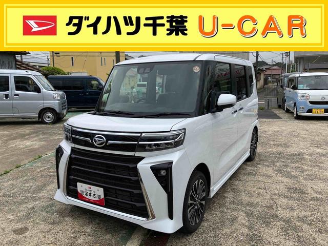 タントカスタムＲＳターボエンジン　１５インチアルミ　バックカメラ　両側電動スライドドア　シートヒーター　電動駐車ブレーキ　ＬＥＤライト＆フォグ　上下２段調節式デッキボード　コーナーセンサー　衝突被害軽減ブレーキ（千葉県）の中古車