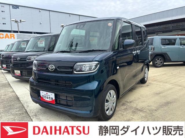 タントＸ１４インチフルホイールキャップ　フルＬＥＤヘッドランプ　オート格納式カラードドアミラー　左側パワースライドドア　ＴＦＴカラーマルチインフォメーションディスプレイ　フルファブリックシート（静岡県）の中古車