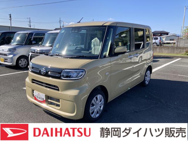 タントXリミテッド14インチフルホイールキャップ フルLEDヘッドランプ オート格納式カラードドアミラー 両側パワースライドドア TFTカラーマルチインフォメーションディスプレイ フルファブリックシート(静岡県)の中古車