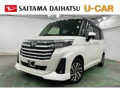 トール 中古車 カスタムＧ　走行８０１４キロ／９インチナビ／パノラマモニター純正フルセグナビ　パノラマモニター　純正マット　ＬＥＤヘッドランプ　アイドリングストップ　両側電動スライドドア　オート格納式ドアミラー　電動パーキングブレーキ１年保証距離無制限　走行距離８０１４キロ