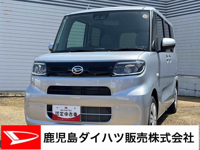 タントＸインパネシフト　プッシュスタートスイッチ　電子カードキー　電動パーキングブレーキ　ディスプレイオーディオ　シートヒーター　両側スライド片側電動ドア　オートハイビーム　ＡＢＳ（鹿児島県）の中古車