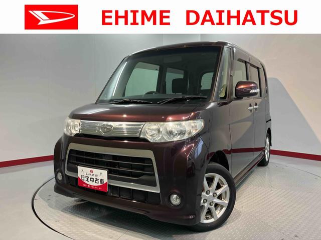 タントカスタムＸスペシャル社外ＣＤ　ＵＳＢ　左側電動スライドドア　アイドリングストップ　ベンチシート　ディスチャージヘッドライト　キーフリーシステム　電動格納ドアミラー　オートエアコン　パワステ　パワーウィンドウ（愛媛県）の中古車