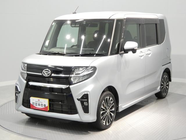 タントカスタムＲＳ４ＷＤ　９インチメモリーナビ　パノラマモニター　ＥＴＣ　両側パワースライドドア　ターボ　ＬＥＤヘッドライト　スマートアシスト　アルミホイール　運転席シートヒーター（岩手県）の中古車