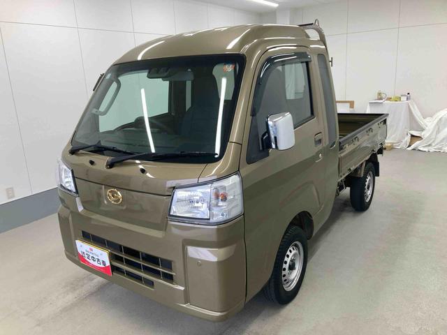 ハイゼットトラックジャンボスタンダード衝突被害軽減ブレーキ　横滑り防止装置　オートマチックハイビーム　アイドリングストップ　エアコン　エアバッグ　バイザー　マット　パートタイム４ＷＤ　５速ＭＴ車　オーディオ　荷台マット　ゲートプロテクター（岐阜県）の中古車