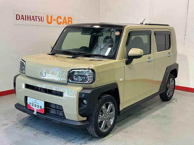 タフトGターボナビ パノラマモニター 4WD キーフリー LEDヘッドライト LEDフォグランプ アルミホイール スマートアシスト コーナーセンサー 運転席・助手席シートヒーター クルーズコントロール ターボ(栃木県)の中古車