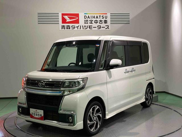 タントカスタムＲＳ　トップエディションＶＳ　ＳＡIIIナビ　エンスタ　下回り防錆済み　ターボ　キーレス　４ＷＤ　アルミ　エアバッグ　ＡＢＳ　スマートキー（青森県）の中古車