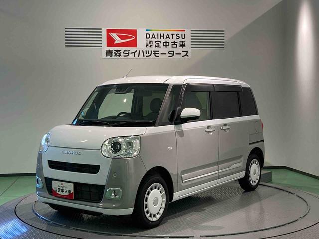 ムーヴキャンバスストライプスＧディスプレイオーディオ　下回り防錆済み　前席シートヒーター　スマートキー　キーフリー　４ＷＤ　エアバッグ　ＡＢＳ（青森県）の中古車