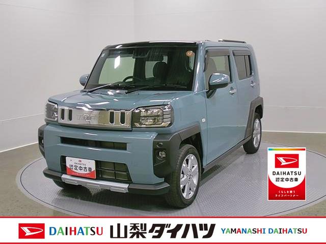 タフトＧ　クロムベンチャースマートアシスト・１５インチアルミ・ＬＥＤヘッドランプ・ＬＥＤフォグ・スカイフィールトップ・電動パーキング・運転席助手席シートヒーター・ＵＳＢソケット（山梨県）の中古車