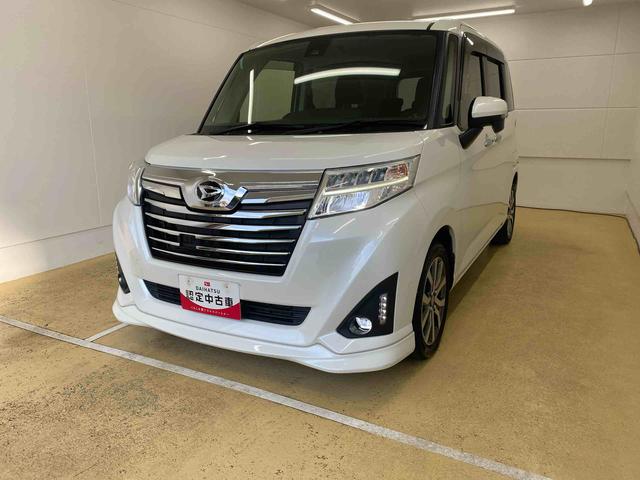 トールカスタムＧ　ターボ　ＳＡIII　社外ナビまごころ保証１年付き　記録簿　取扱説明書　衝突被害軽減システム　スマートキー　オートマチックハイビーム　アルミホイール　ターボ　レーンアシスト　ワンオーナー　エアバッグ　エアコン　パワーステアリング（静岡県）の中古車