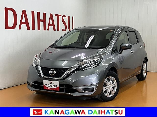 ノートX カーナビ ドラレコ ETC衝突被害軽減ブレーキシステム ドラレコ Bカメラ エアコン Pスタート ETC アイドリングストップ コーナーセンサー レーンアシスト 電動格納ミラー キーフリー(神奈川県)の中古車