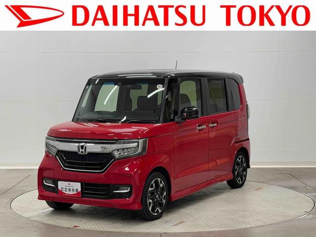 N−BOXカスタムG・Lターボホンダセンシングナビ・バックカメラ・ドラレコ・ETC・クルーズコントロール・パドルシフト(東京都)の中古車