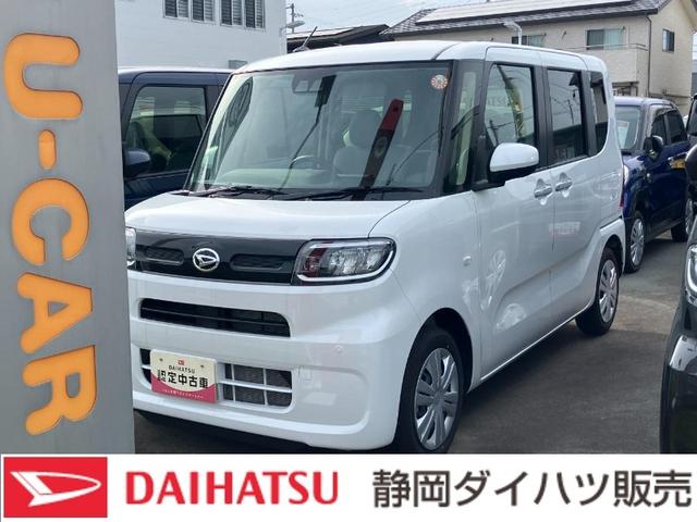 タントX14インチフルホイールキャップ フルLEDヘッドランプ オート格納式カラードドアミラー 左側パワースライドドア TFTカラーマルチインフォメーションディスプレイ フルファブリックシート(静岡県)の中古車