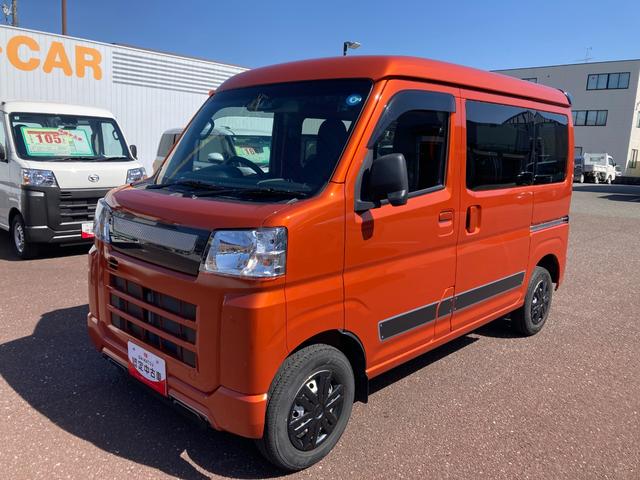 ハイゼットカーゴＤＸＭＴ　４ＷＤ　撥水フルファブリックシート表皮　オーバーヘッドシェルフ　アッパートレイ　キーレスエントリー　ユースフルナット（３１ヶ所）（静岡県）の中古車