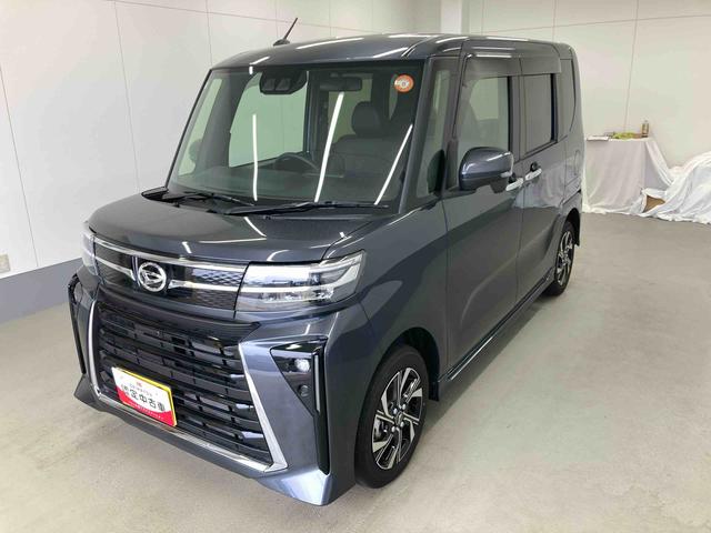 タントカスタムＸ衝突被害軽減ブレーキ　横滑り防止装置　オートマチックハイビーム　アイドリングストップ　ステアリングスイッチ　オートライト　キーフリーシステム　オートエアコン　両側電動スライドドア　バックカメラ　ＬＥＤ（岐阜県）の中古車