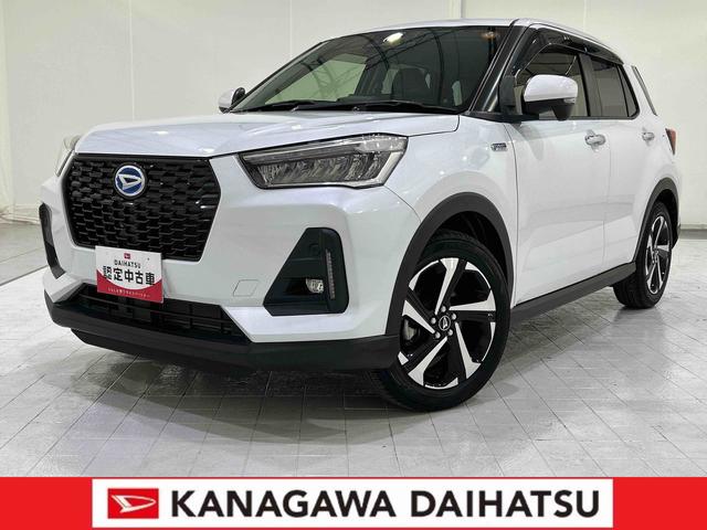 ロッキープレミアムＧ　ＨＥＶサポカーＳワイド適合　ハイブリッド車　電動パーキングブレーキ　ＵＳＢ接続端子　ステアリングスイッチ　全車速追従機能付ＡＣＣ　シートヒーター　Ｓ−ペダル　コーナーセンサー（神奈川県）の中古車