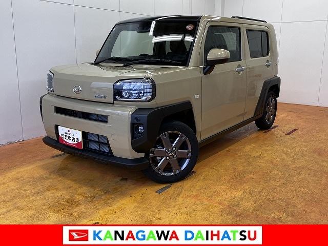 タフトＧターボサポカーＳワイド適合　スカイフィールトップ　電動パーキングブレーキ　全車速追従機能付ＡＣＣ　ステアリングスイッチ　シートヒーター　ＵＳＢ接続端子　Ｐスタート　Ｂカメラ　コーナーセンサー（神奈川県）の中古車