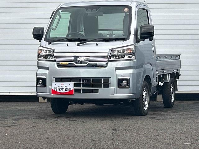 ハイゼットトラックＥＸＴパートタイム４ＷＤ　５ＭＴ　プッシュスタートスイッチ　電子カードキー　誤発進抑制　オートハイビーム　レーンアシスト　ＡＢＳ　フォグランプ（鹿児島県）の中古車