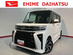 タントカスタムＸ純正ナビ　バックモニター　フルセグＴＶ　ＣＤ　ＤＶＤ　ＵＳＢ　Ｂｌｕｅｔｏｏｔｈ　両側電動スライドドア　障害物センサー　前席シートヒーター　オートライト　ＬＥＤヘッドライト　電動パーキング　キーフリー