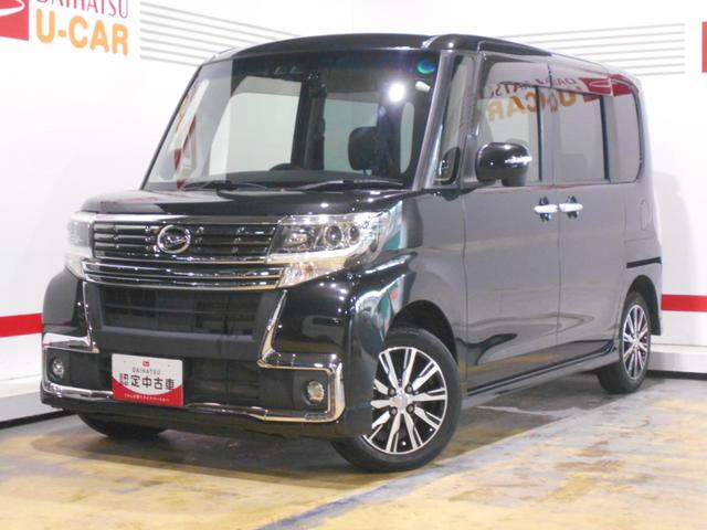 タントカスタムＸ　トップエディションＳＡ３　４ＷＤ　純正ナビ装着２０１７年モデル　ダイハツ純正８インチハイエンドナビ　バックモニター　ドライブレコーダー（社外品）　装着車（福井県）の中古車